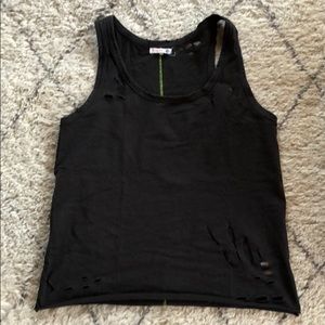 Sundry Charcoal Tank w Strategically placed rips